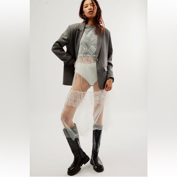 Free People For The Frill Of It Maxi Top NWT size Medium - Picture 4 of 10